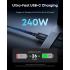 Anker Prime Thunderbolt 5 Cable, 1M USB C to USB C Cable, 240W Charging, 80Gbps Data Transfer, Up to 120Gbps Bandwidth, 8K/4K Displays, for iPhone 16, MacBook, and More - Black